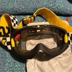 SPY YZ checkers style Motocross Goggles